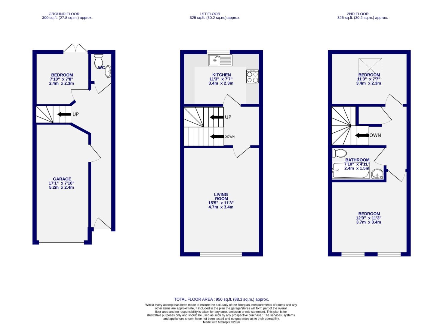 Floorplans For Monkgate, York