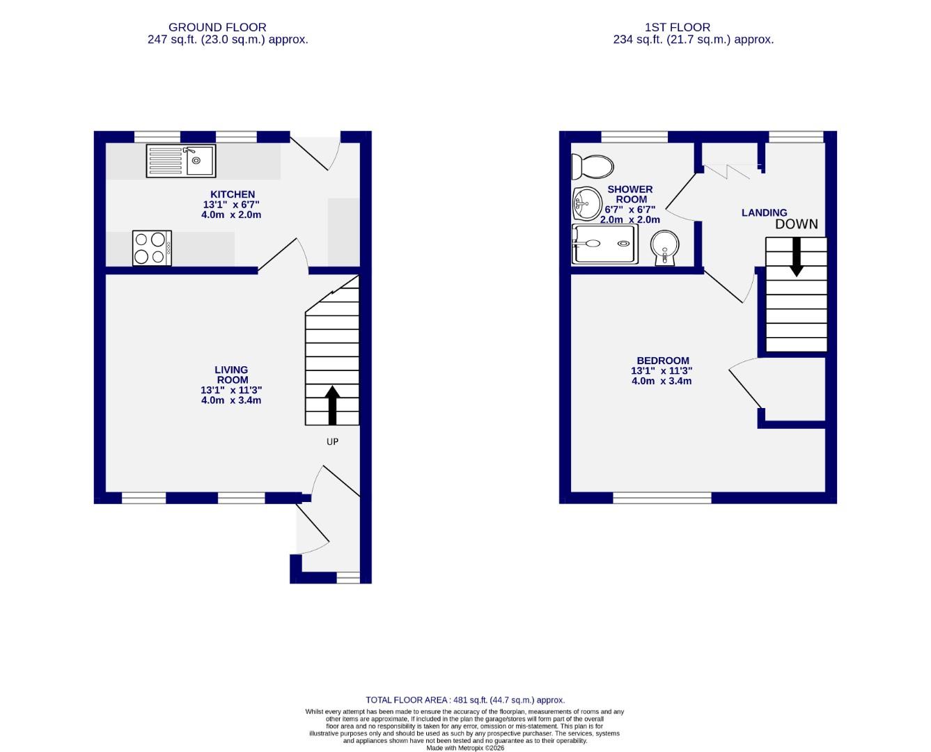 Floorplans For Invicta Court, York