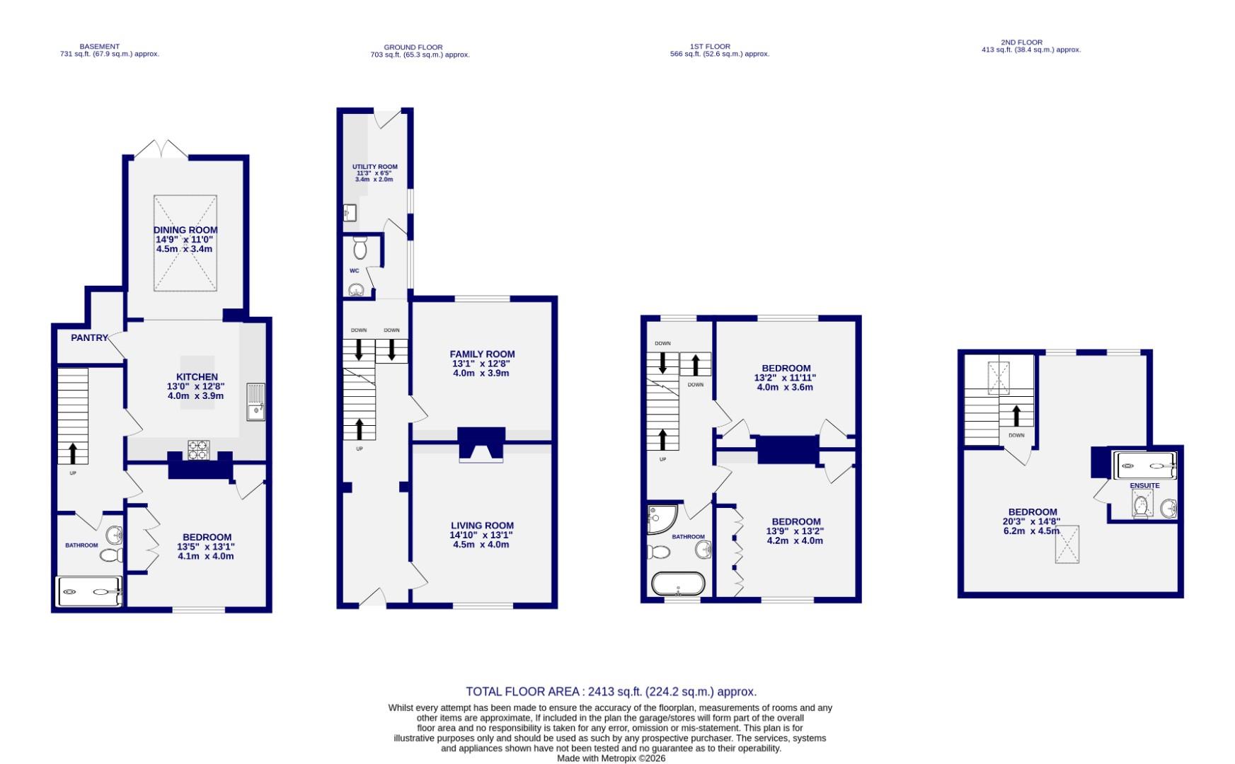 Floorplans For Mount Terrace, York