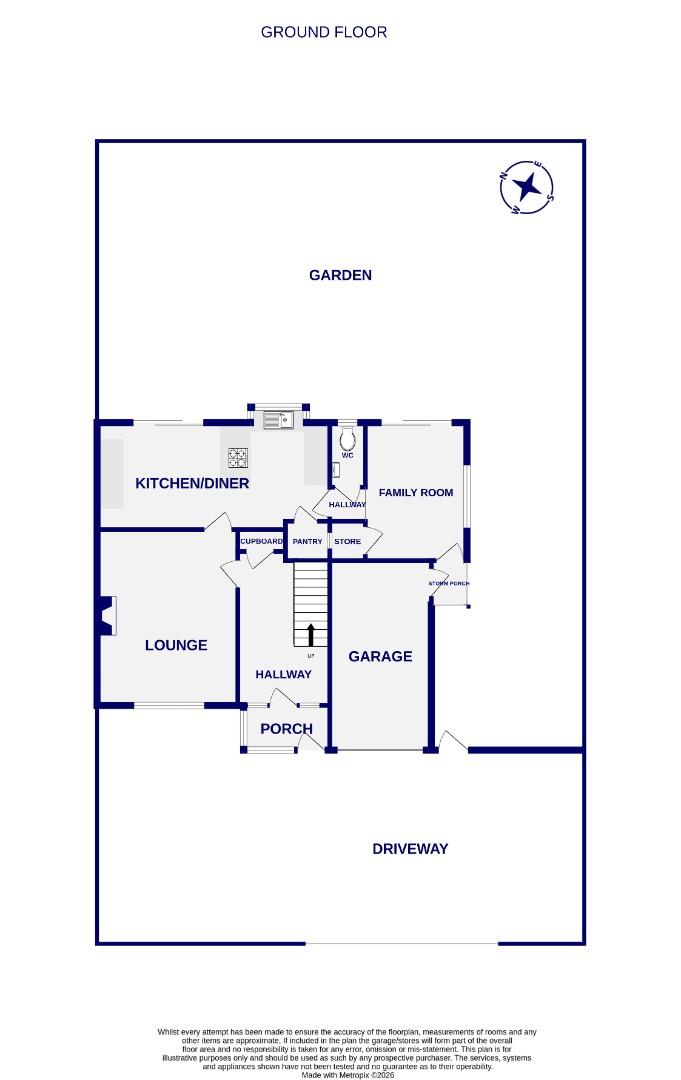 Floorplans For Dikelands Lane, Upper Poppleton, York