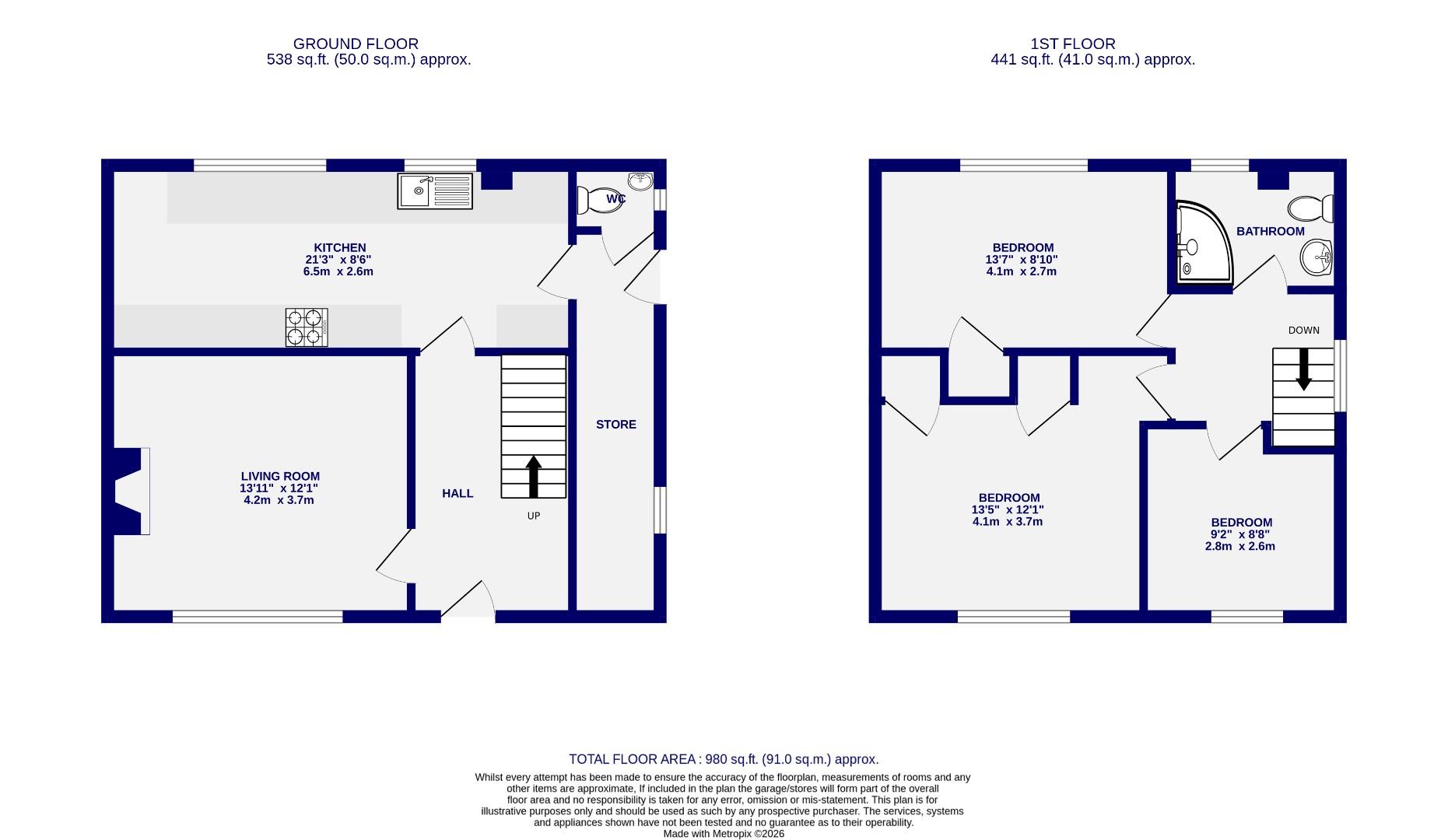 Floorplans For Viking Road, York