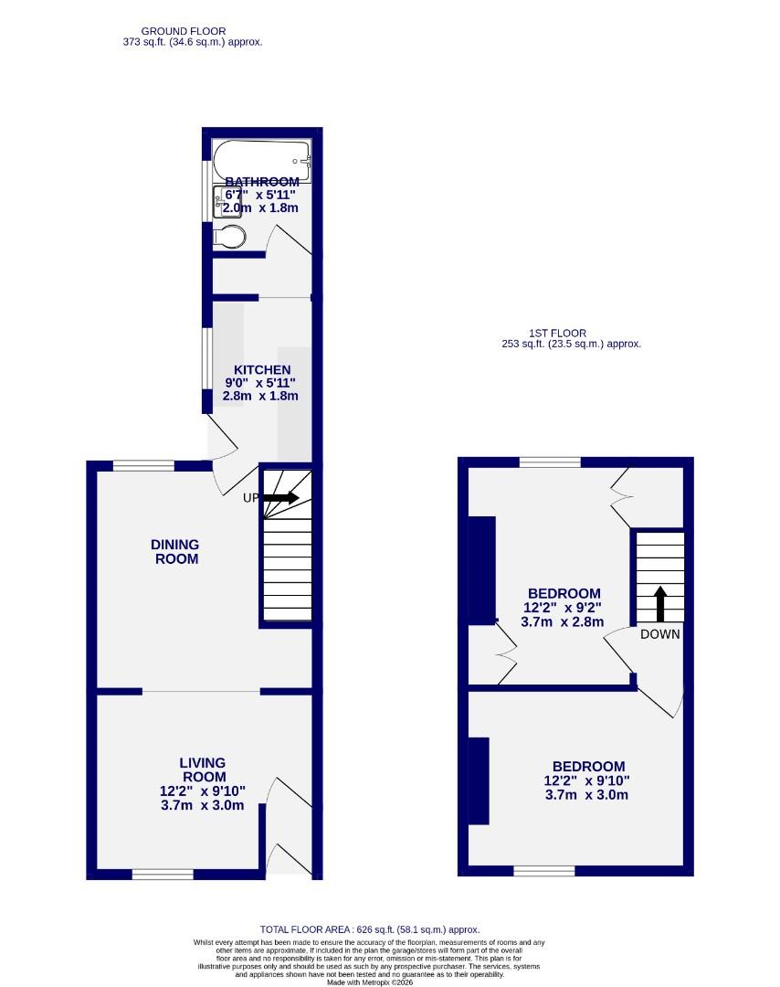 Floorplans For Amber Street, York