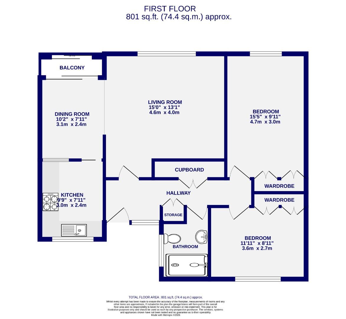 Floorplans For Ashfield Court, York