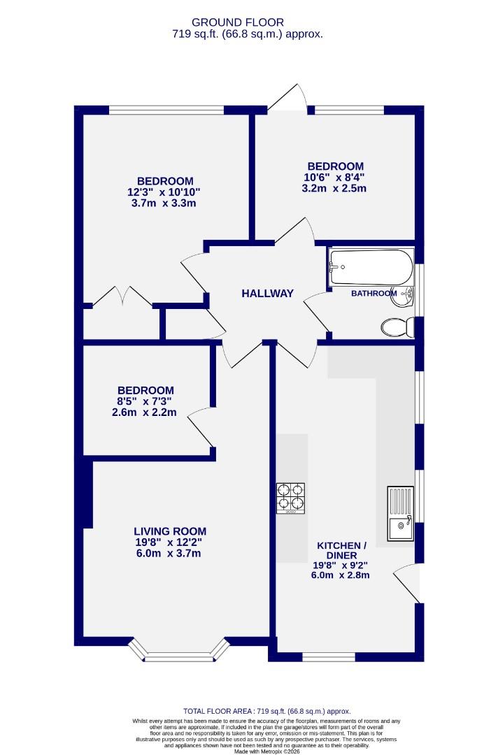 Floorplans For Melton Drive, Bishopthorpe, York