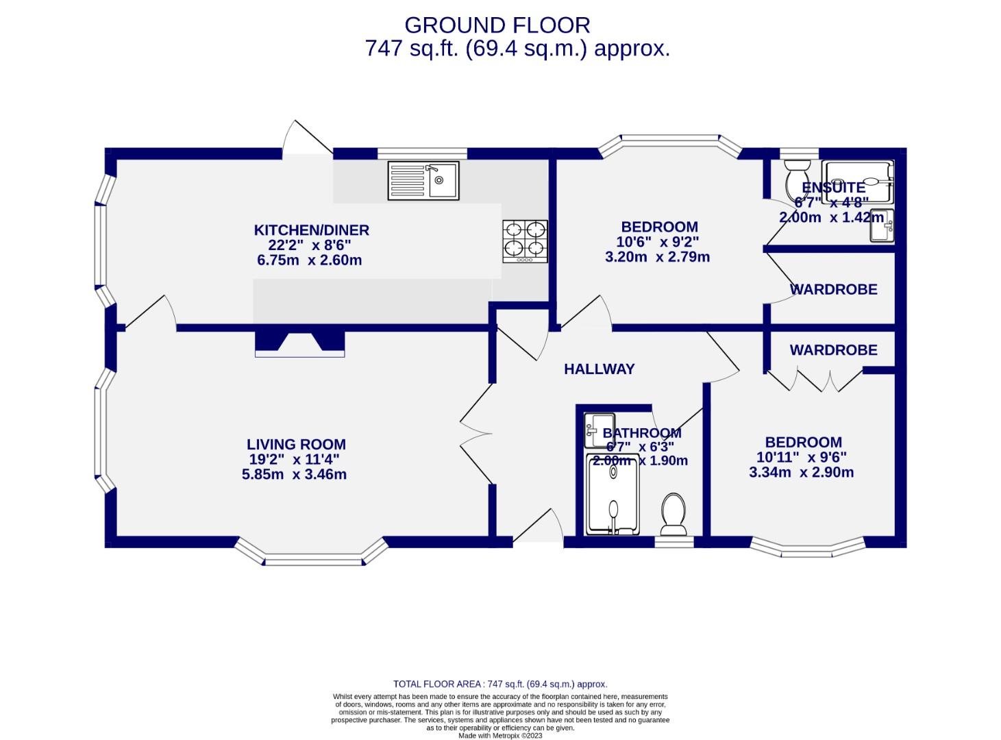 Floorplans For Swanlow Drive, Acaster Malbis, York
