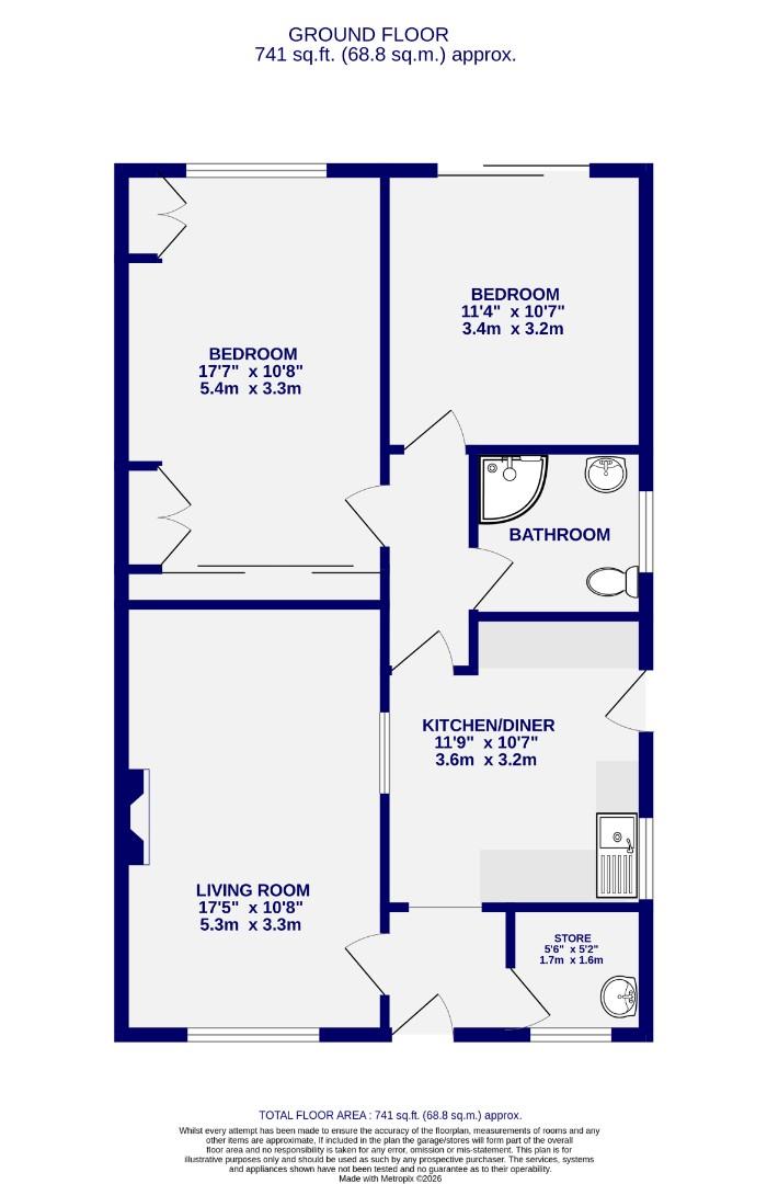 Floorplans For Hambleton Way, Huntington, York