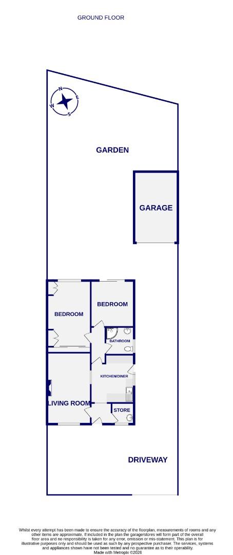 Floorplans For Hambleton Way, Huntington, York