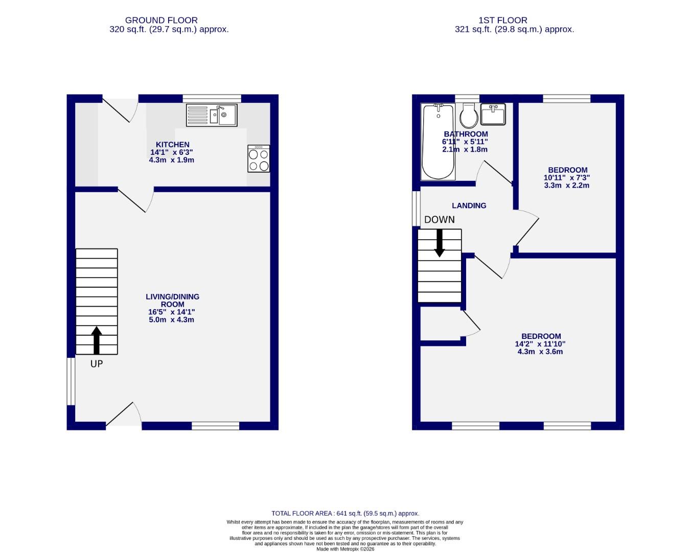 Floorplans For Grange Garth, Linton On Ouse, York