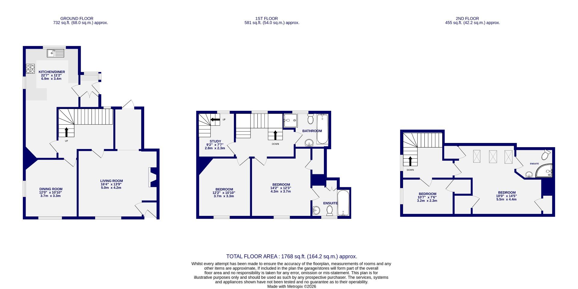 Floorplans For Long Marston, York