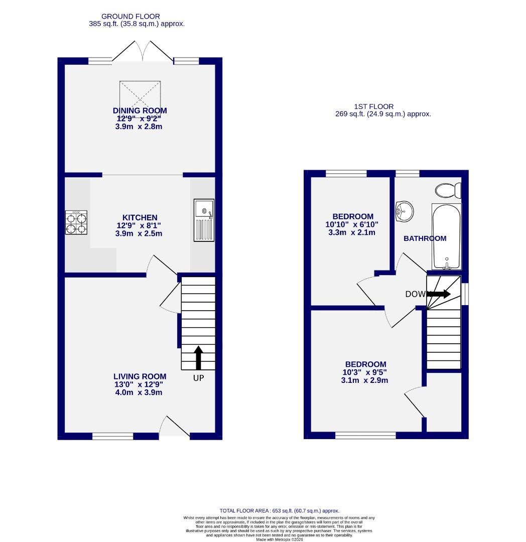 Floorplans For Fairfax Croft, Copmanthorpe, York