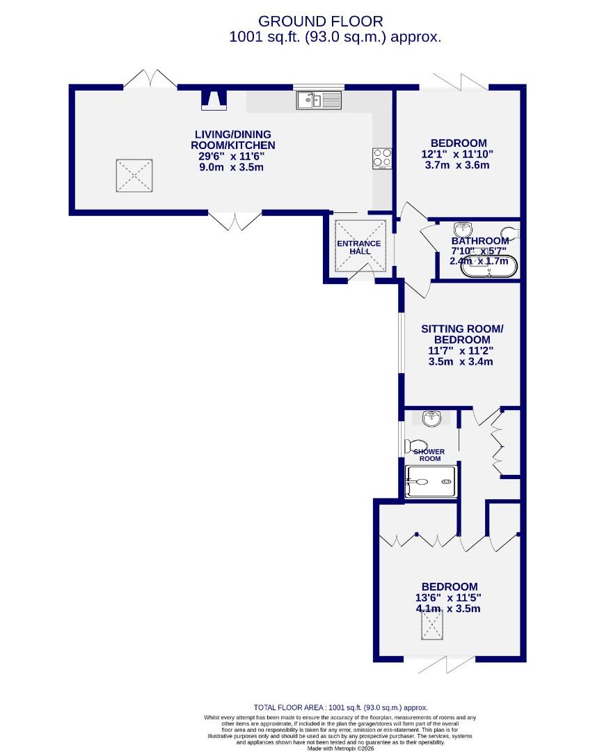 Floorplans For Main Street, Low Catton, York