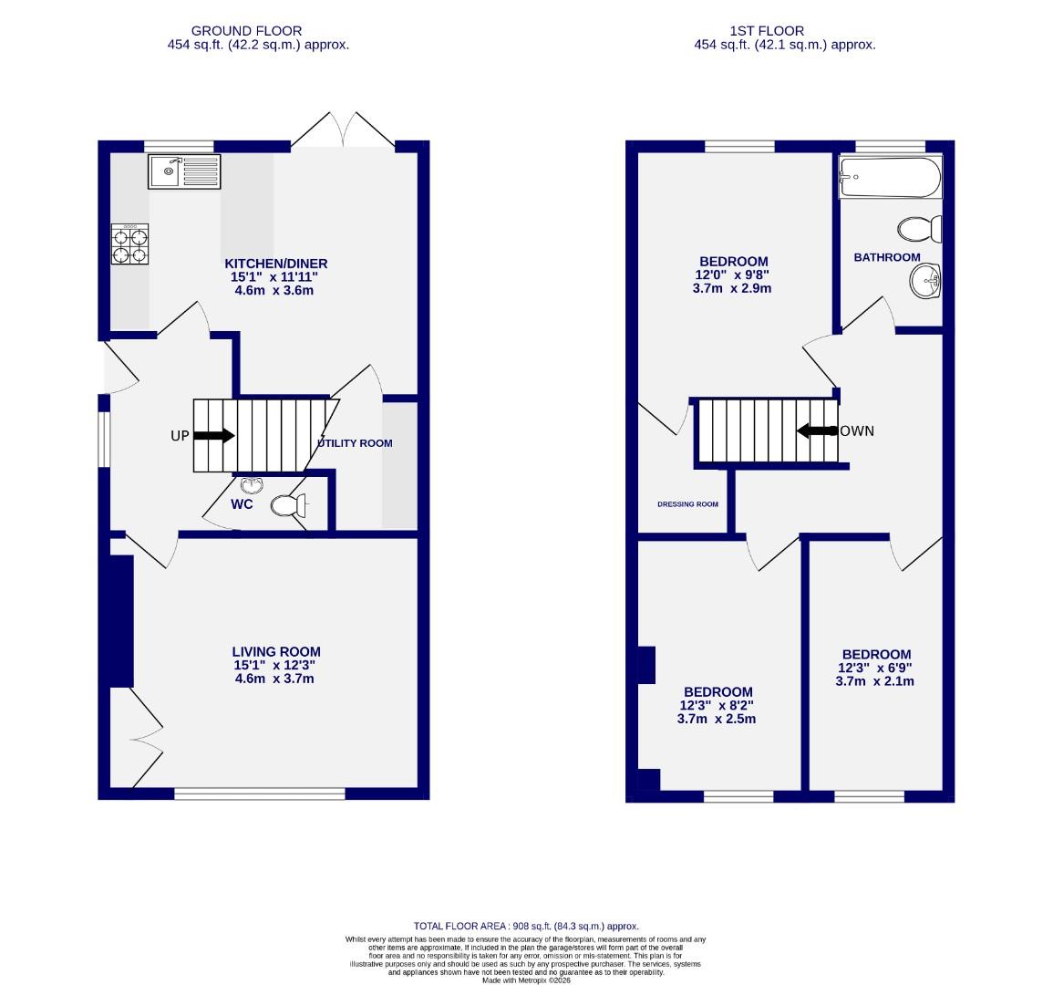Floorplans For Gale Lane, York