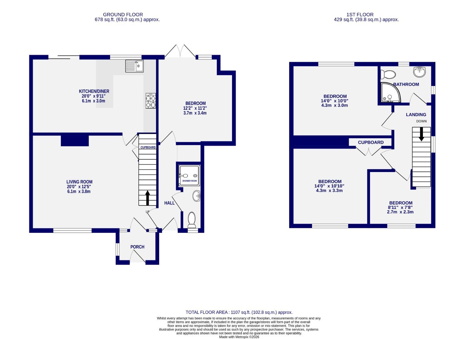 Floorplans For West Thorpe, York