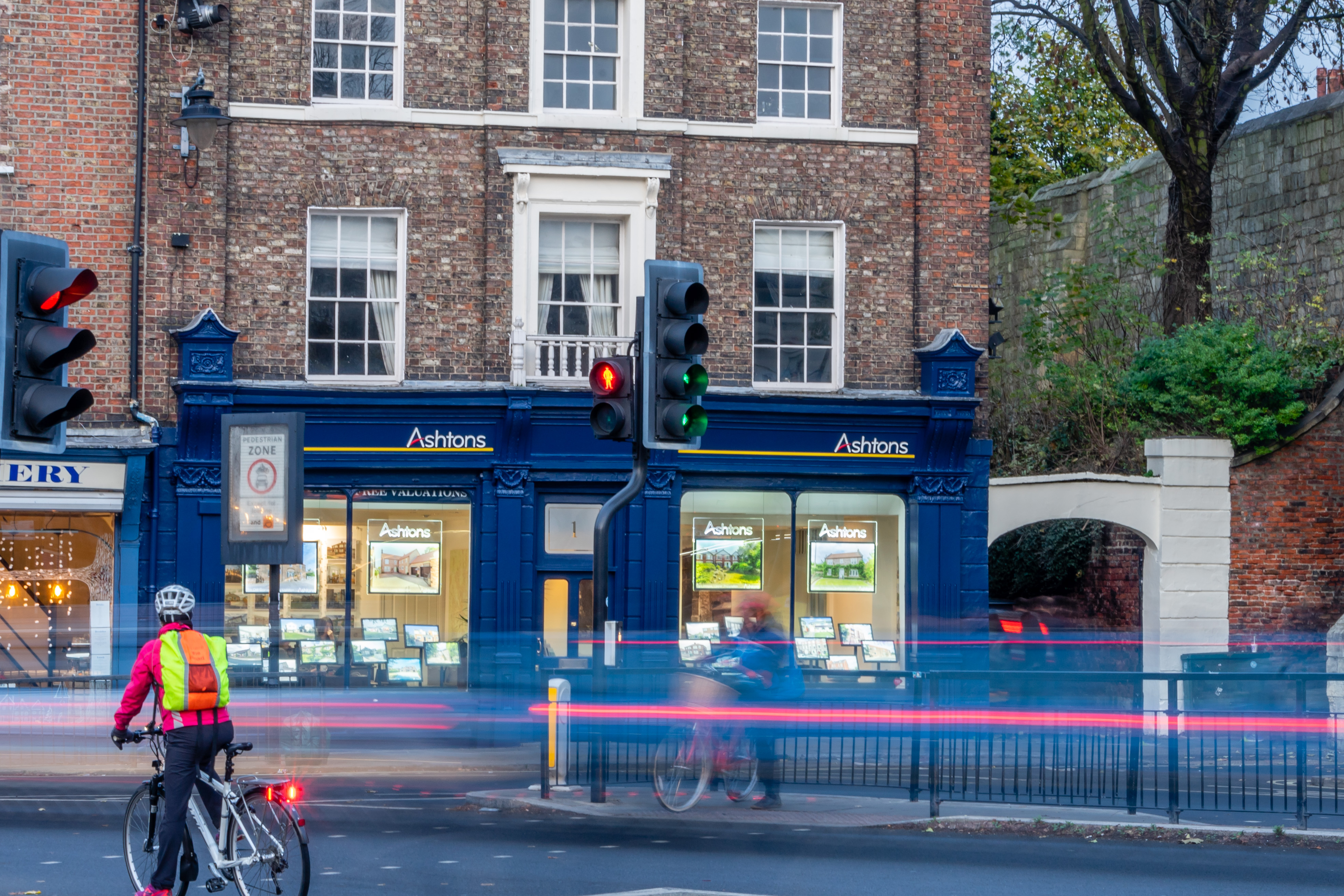  Customers visiting Ashtons office on Bootham in York 